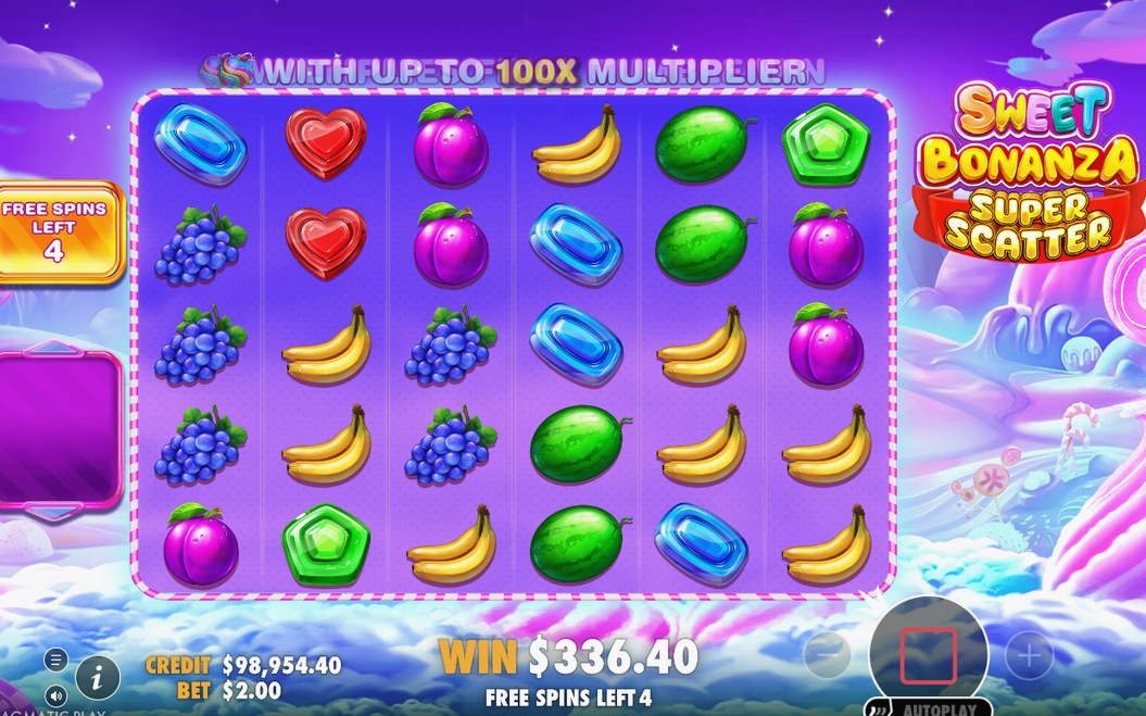 Free Spins mit MULTIPLIER BOMB im Raster